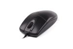 A4tech OP-620D Wired Optical Mouse - 2x Click Button - 1000 DPI - For PC/Laptop - Black